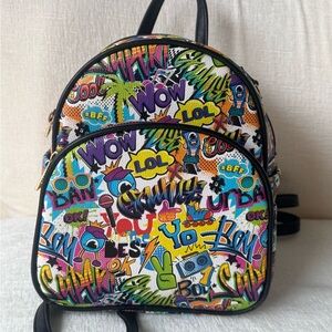Colorful Graffiti Backpack